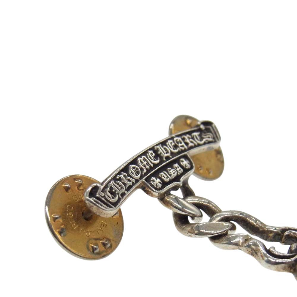 CHROME HEARTS クロムハーツ（原本無） スクロールラベル ダガー スティックピン シルバー系【中古】