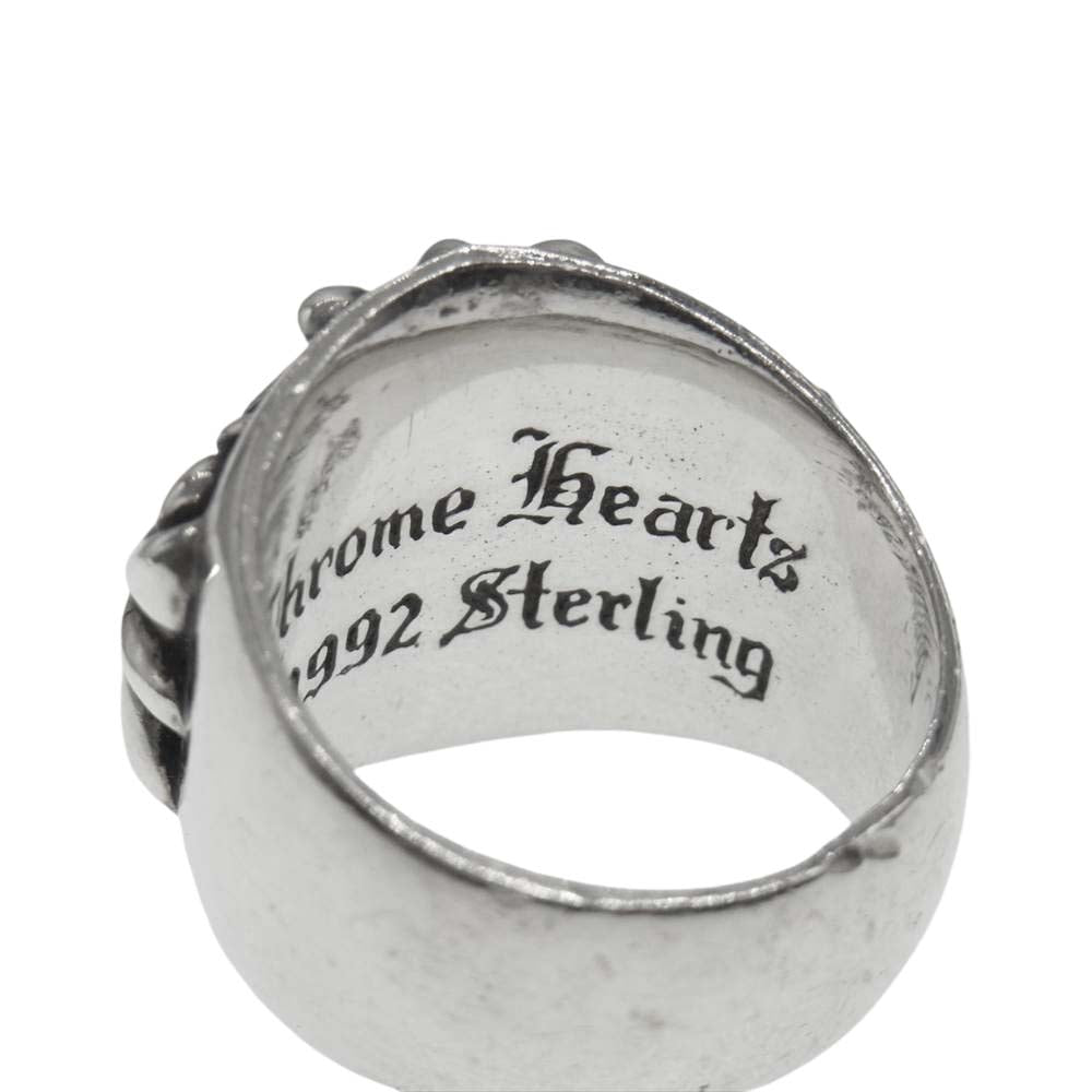 CHROME HEARTS クロムハーツ（原本無） KEEPER RING キーパー リング シルバー系 19.5号【中古】