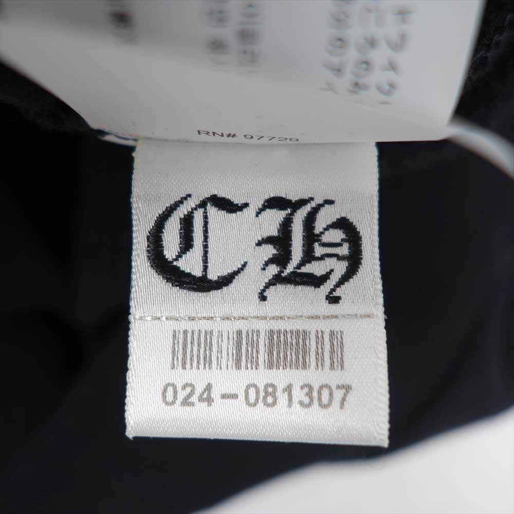 CHROME HEARTS クロムハーツ（原本無） HD PLVR CHARITY チャリティCHプラスレザーパッチプルオーバー ブラック系 L【中古】