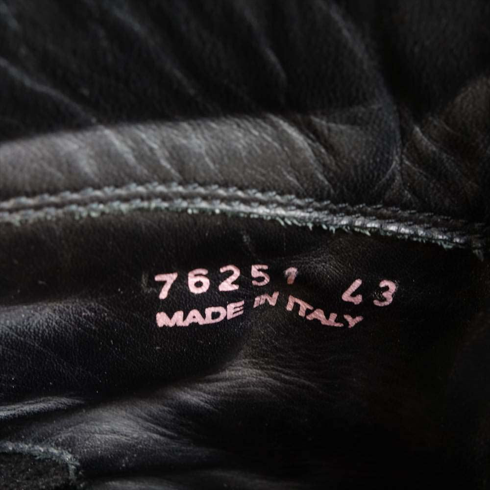 CHROME HEARTS クロムハーツ（原本無） Rick Owens リックオウエンス CHクロス ジオバスケット ハイカット ブラック系 43【中古】