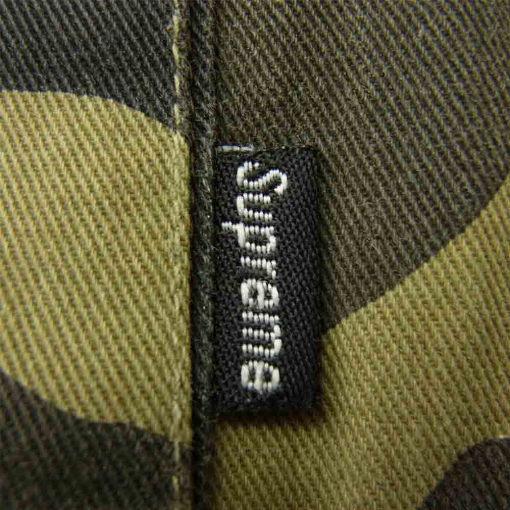 Supreme シュプリーム 初期 90s USA製 カモ 6ポケット カーゴ パンツ カーキ系 34【中古】