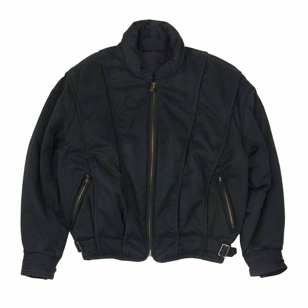 ISSEY MIYAKE イッセイミヤケ ME13-FC013 コットン ブルゾン 中綿 ジャケット ブラック系【中古】