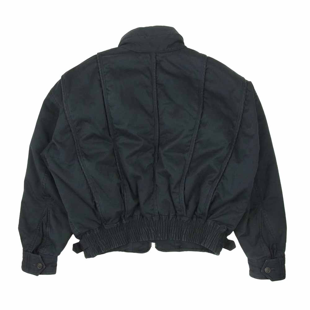 ISSEY MIYAKE イッセイミヤケ ME13-FC013 コットン ブルゾン 中綿 ジャケット ブラック系【中古】