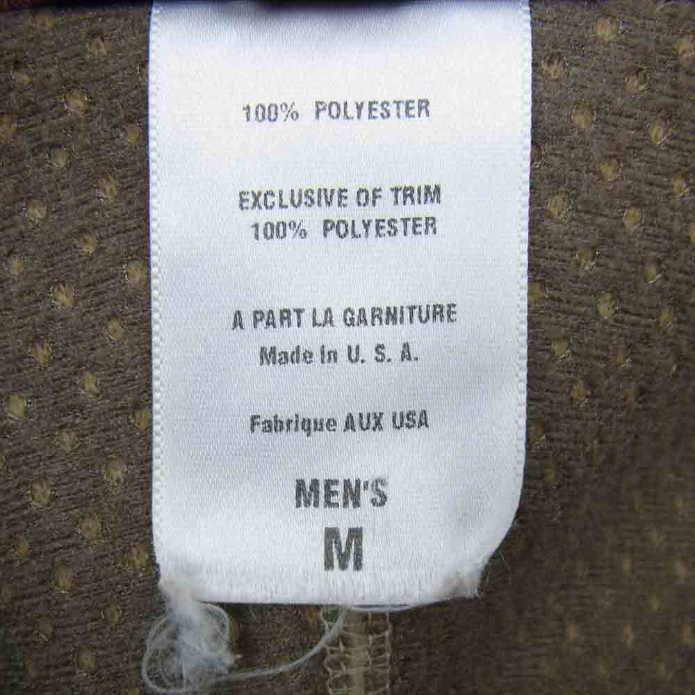 patagonia パタゴニア 04AW 20930 04年 USA製 茶刺繍 RETRO RHYTHM HOODY レトロ リズム フーディー フリース ジャケット ベージュ系 M【中古】