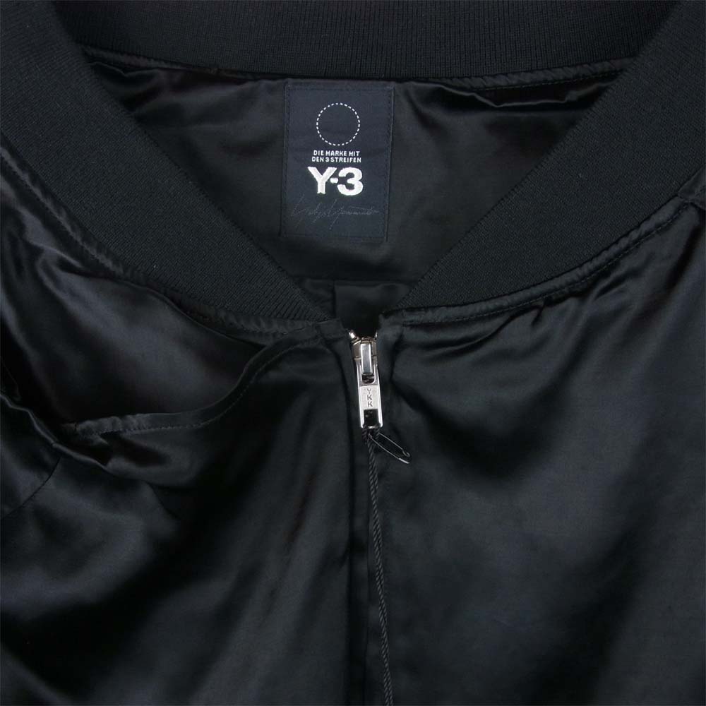 Yohji Yamamoto ヨウジヤマモト Y3 DP0741 W LUX TRK JKT サイドライン トラック ジャケット ブラック系 XS【中古】