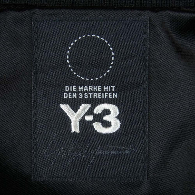 Yohji Yamamoto ヨウジヤマモト Y3 DP0741 W LUX TRK JKT サイドライン トラック ジャケット ブラック系 XS【中古】
