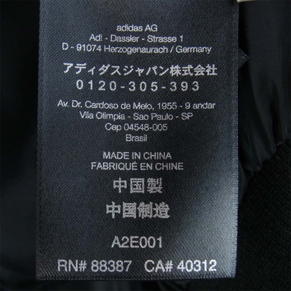 Yohji Yamamoto ヨウジヤマモト Y3 DP0741 W LUX TRK JKT サイドライン トラック ジャケット ブラック系 XS【中古】