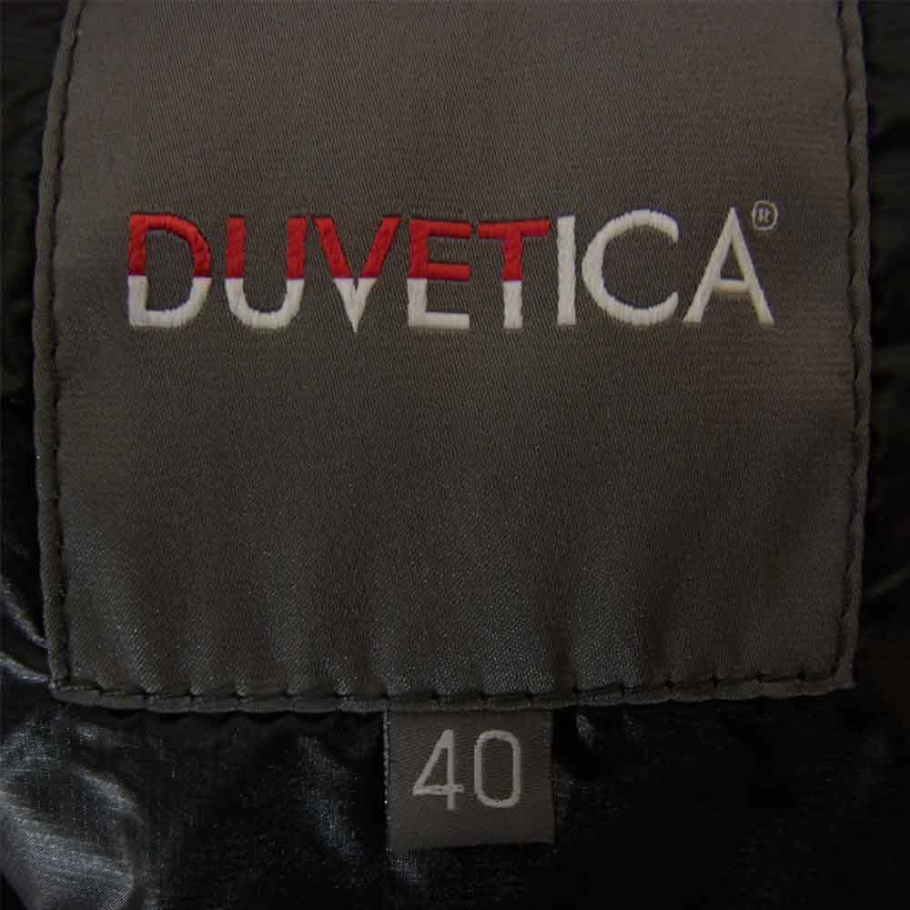 DUVETICA デュベティカ ジップアップ ダウン ジャケット ブラック系 40【中古】