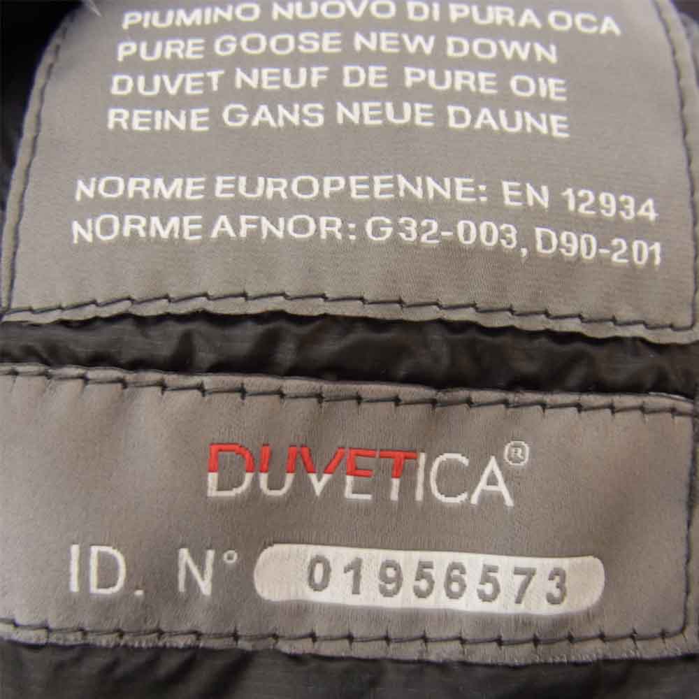 DUVETICA デュベティカ ジップアップ ダウン ジャケット ブラック系 40【中古】