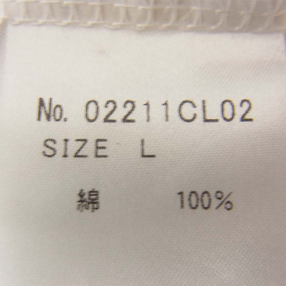 HYSTERIC GLAMOUR ヒステリックグラマー 02211CL02 LISTEN TO HG L/S ロンT Tシャツ ホワイト系 L【中古】
