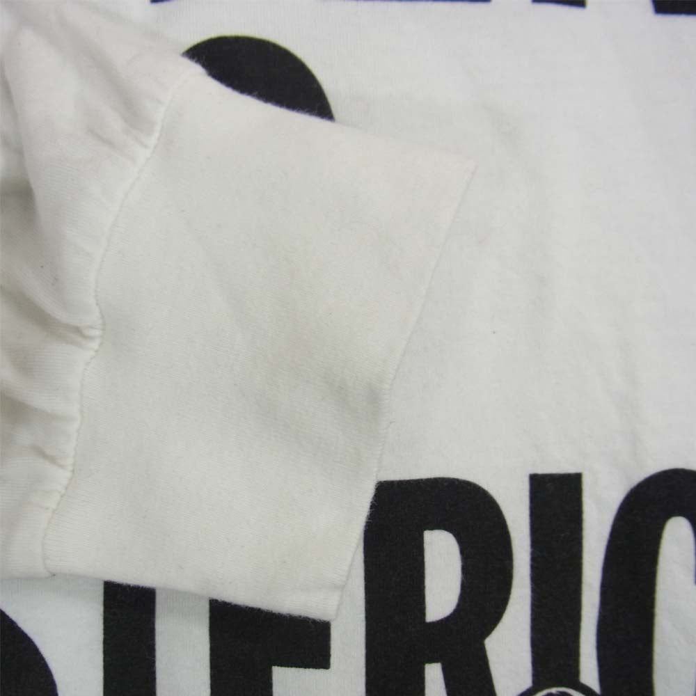 HYSTERIC GLAMOUR ヒステリックグラマー 02211CL02 LISTEN TO HG L/S ロンT Tシャツ ホワイト系 L【中古】