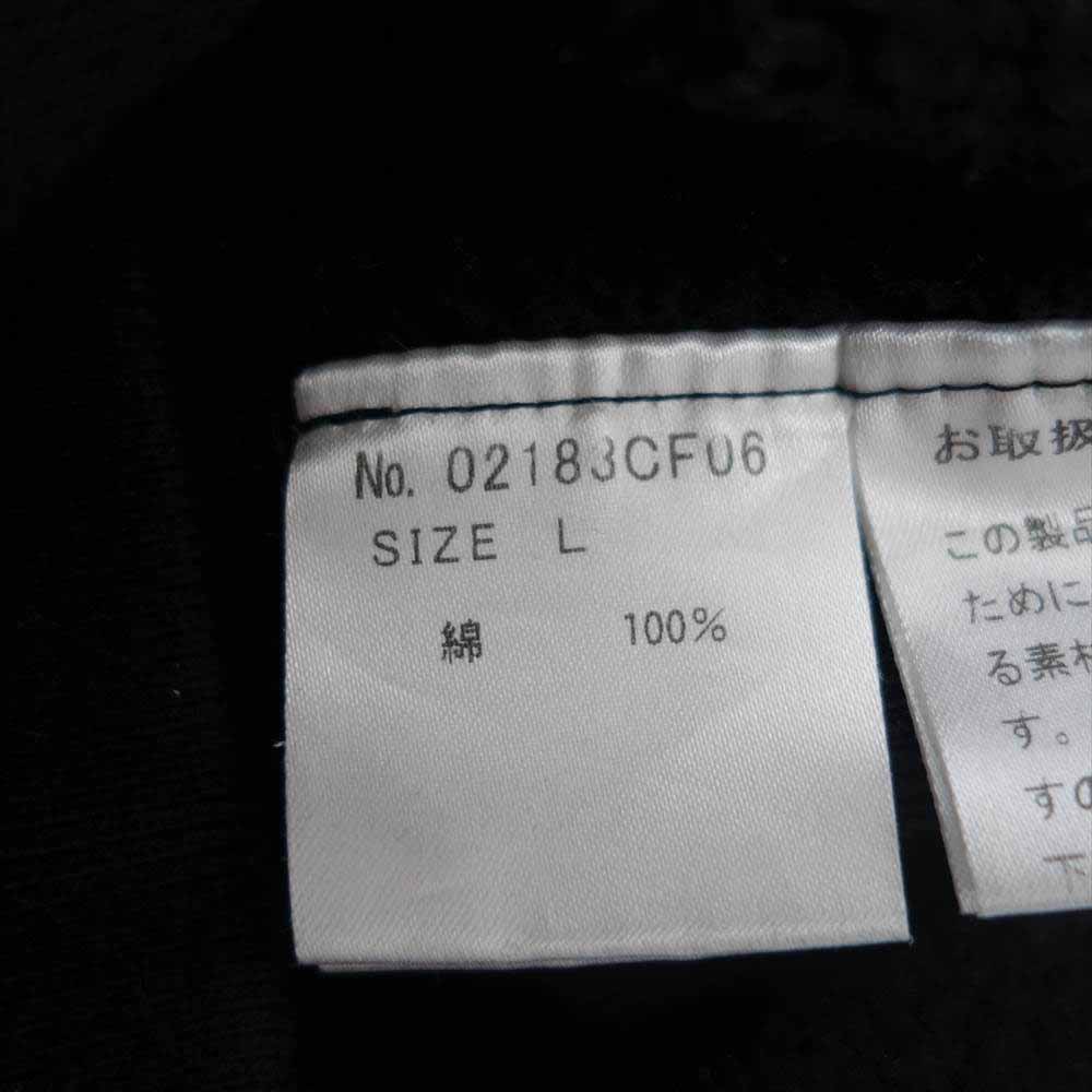 HYSTERIC GLAMOUR ヒステリックグラマー 18AW 02183CF06 LOOKING AT YOU プルオーバー フーディ パーカー ブラック系 L【中古】
