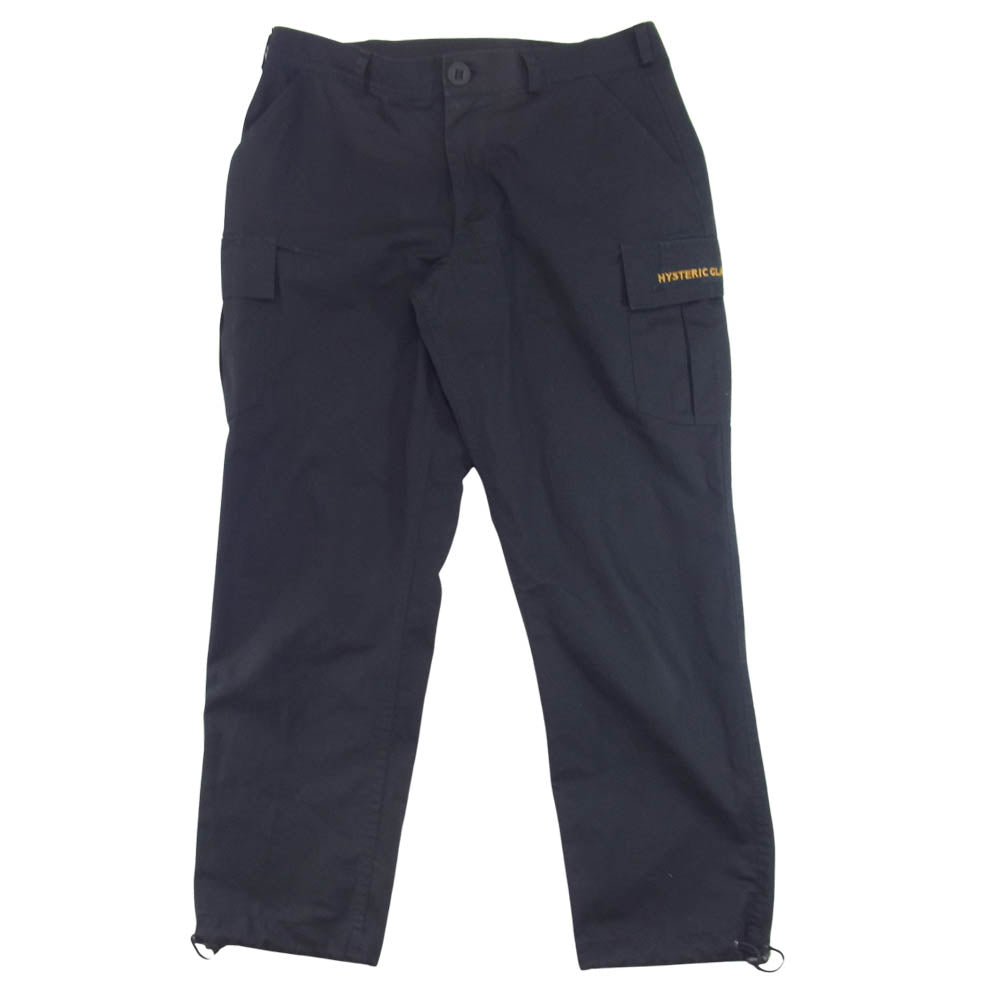 HYSTERIC GLAMOUR ヒステリックグラマー 02191AP08 × ArkAir COMBAT TROUSERS コンバット トラウザー パンツ ブラック系 L【中古】