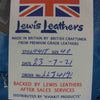 Lewis Leathers ルイスレザー 441T CYCLONE TIGHT FIT ホースレザー  ヴィンテージ ターコイズ 40 ライダース ブルー系 40【極上美品】【中古】