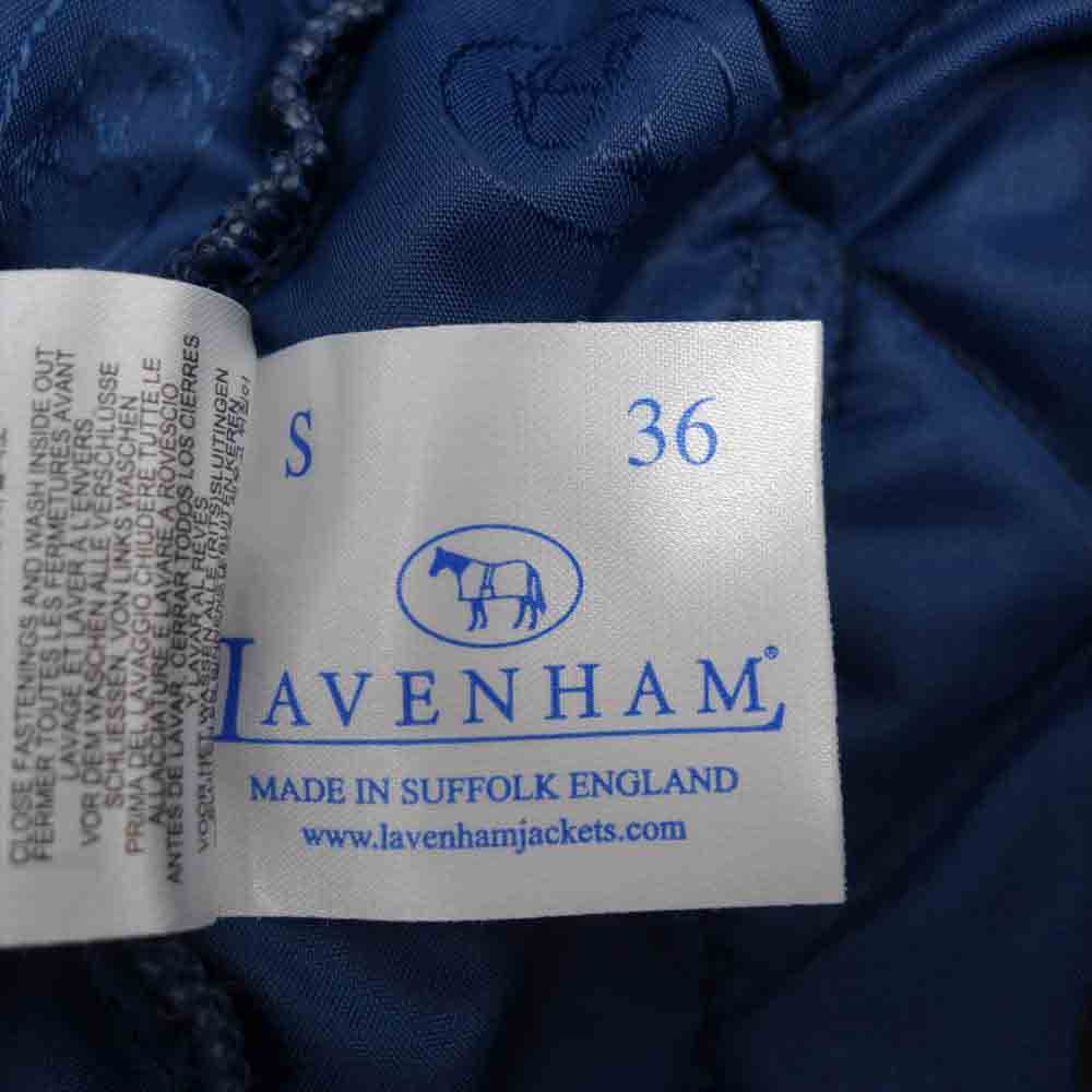 LAVENHAM ラベンハム キルティング ジャケット ネイビー系 S【中古】