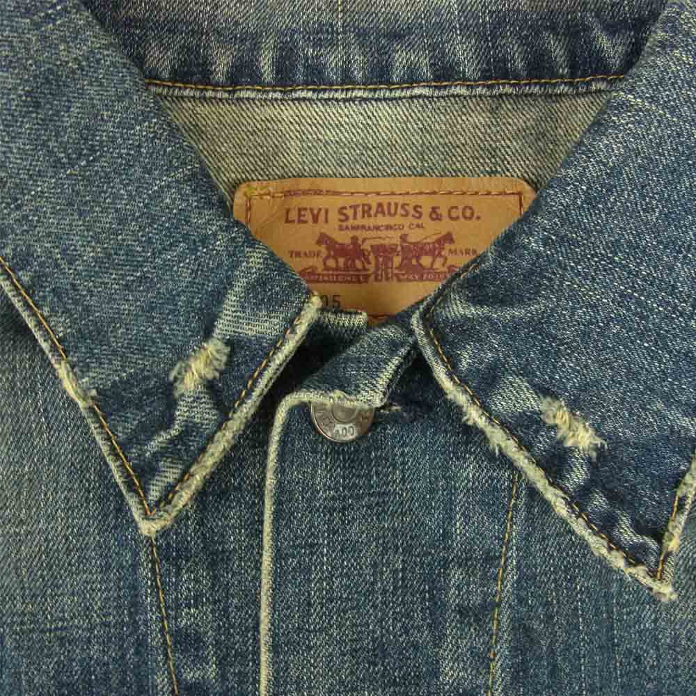 Levi's リーバイス 70505-03 RED TAB Jacket 3rd タイプ トラッカー デニム ジャケット インディゴブルー系 M【中古】