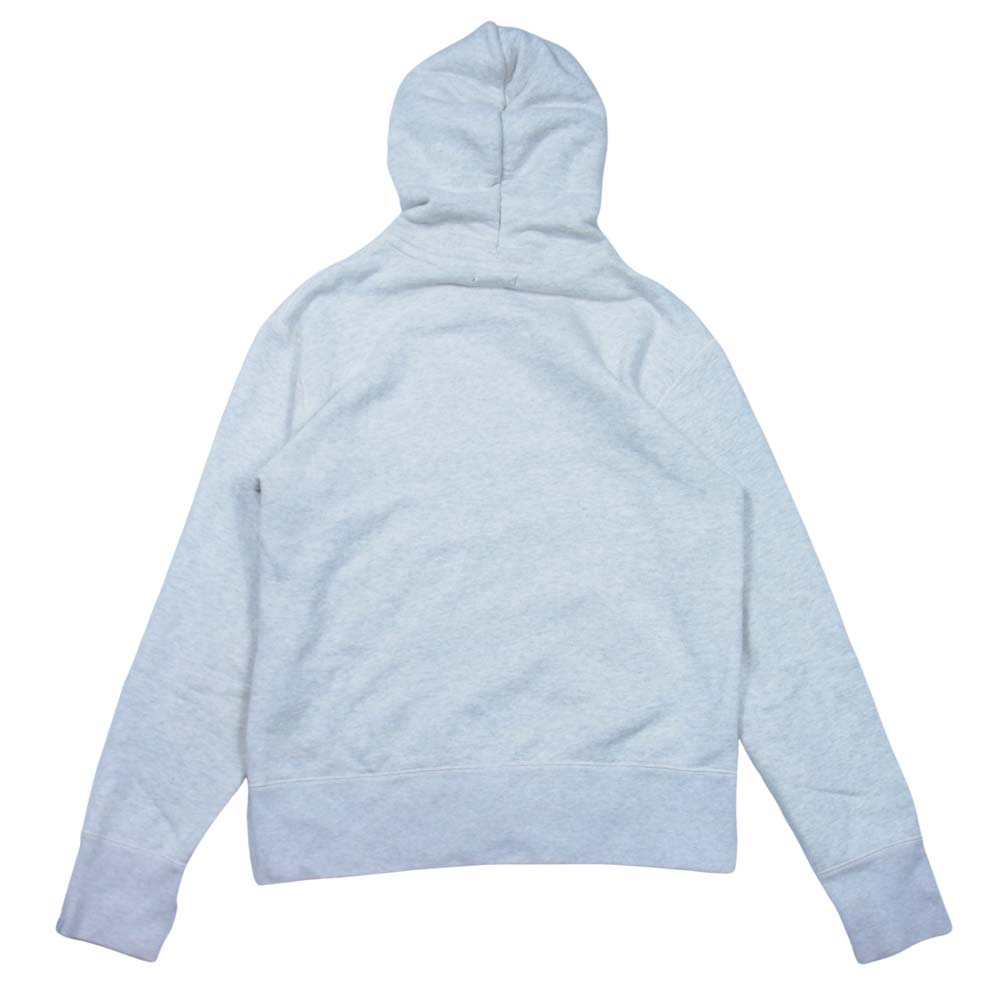 LOOPWHEELER ループウィラー ジップアップ パーカー ホワイトグレー系 M【中古】