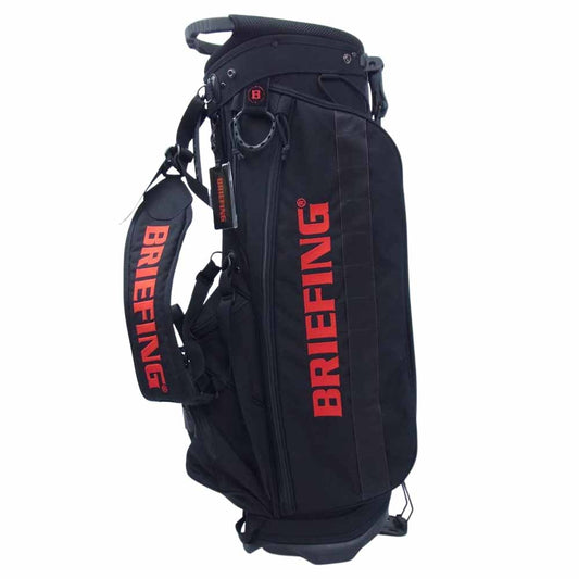 BRIEFING ブリーフィング CR-4 スタンド キャディ バッグ ブラック系【中古】