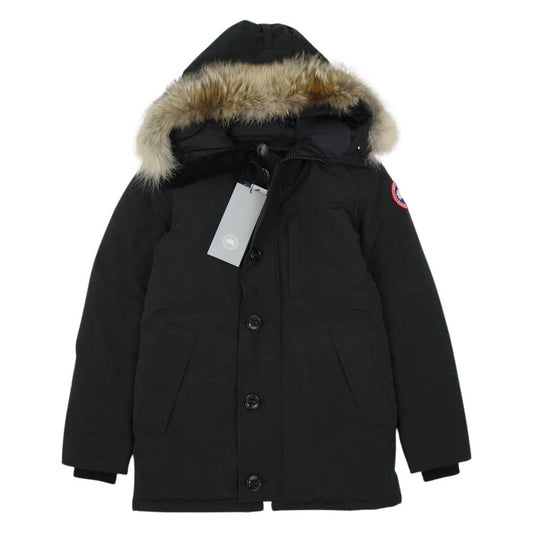 CANADA GOOSE カナダグース 3438JM 国内正規品 サザビーリーグ JASPER PARKA ジャスパー パーカ ダウン ジャケット ブラック系 S【極上美品】【中古】