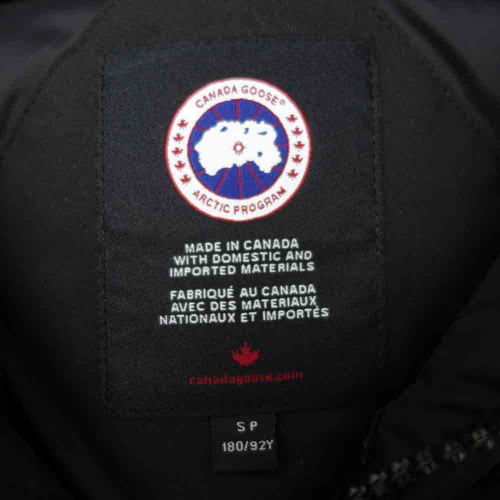 CANADA GOOSE カナダグース 3438JM 国内正規品 サザビーリーグ JASPER PARKA ジャスパー パーカ ダウン ジャケット ブラック系 S【極上美品】【中古】