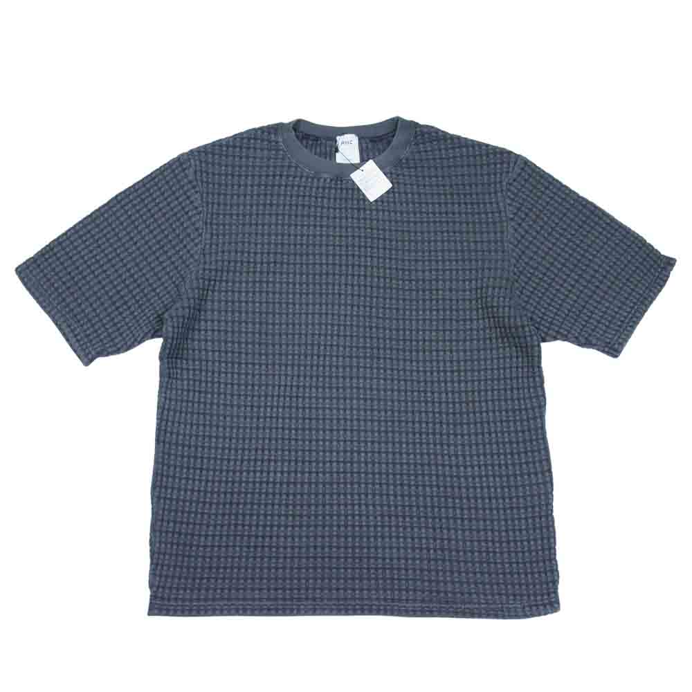 Ron Herman ロンハーマン ビッグワッフル サーマル 半袖 Tシャツ グレー系 M【新古品】【未使用】【中古】