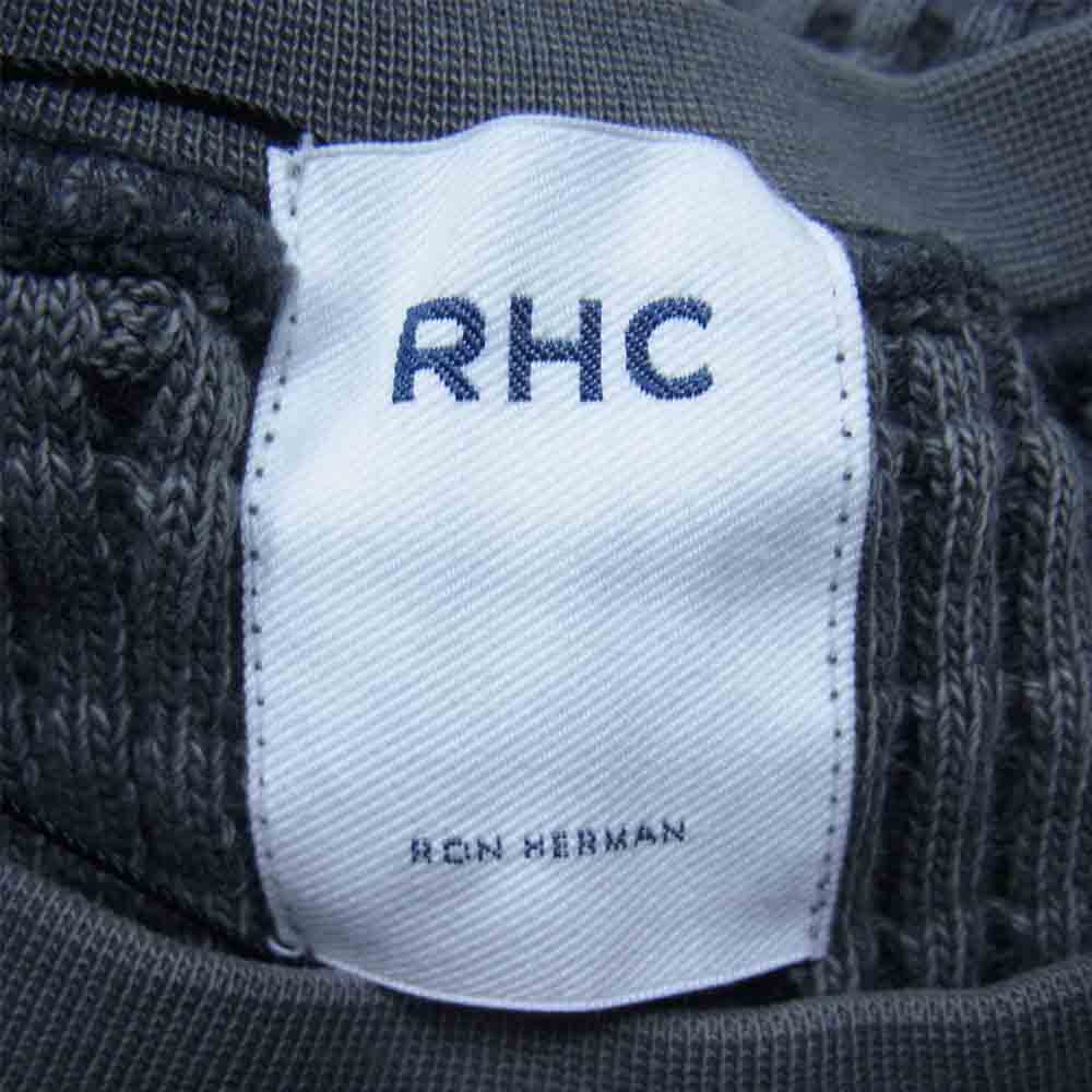 Ron Herman ロンハーマン ビッグワッフル サーマル 半袖 Tシャツ グレー系 M【新古品】【未使用】【中古】