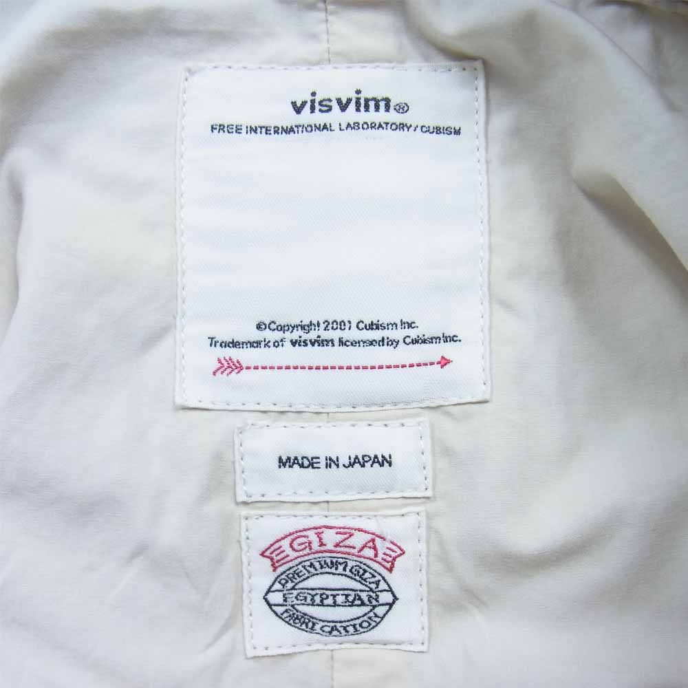 VISVIM ビズビム 18AW 0118205013015 GREASE MONKEY COAT グリース モンキー コート ベージュ系 2【中古】