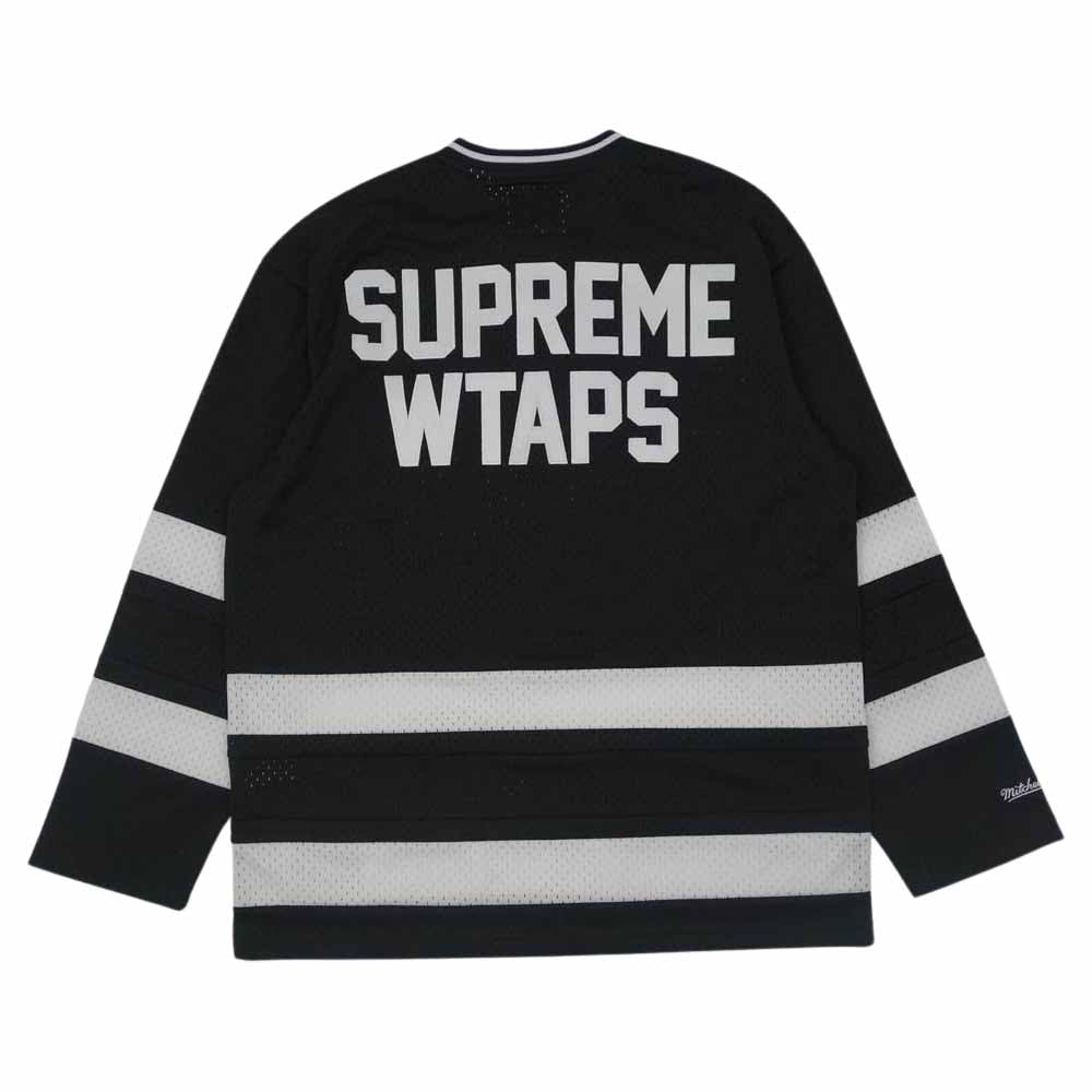 Supreme シュプリーム 21AW WTAPS Mitchell & Ness Hockey Jersey ダブルタップス ミッチェルアンドネス ホッケー ジャージ ブラック系 M【新古品】【未使用】【中古】