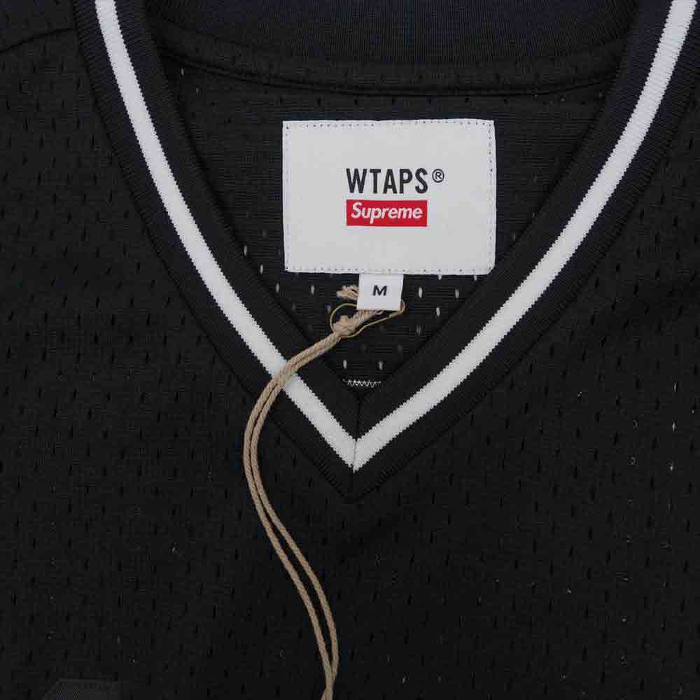 Supreme シュプリーム 21AW WTAPS Mitchell & Ness Hockey Jersey ダブルタップス ミッチェルアンドネス ホッケー ジャージ ブラック系 M【新古品】【未使用】【中古】