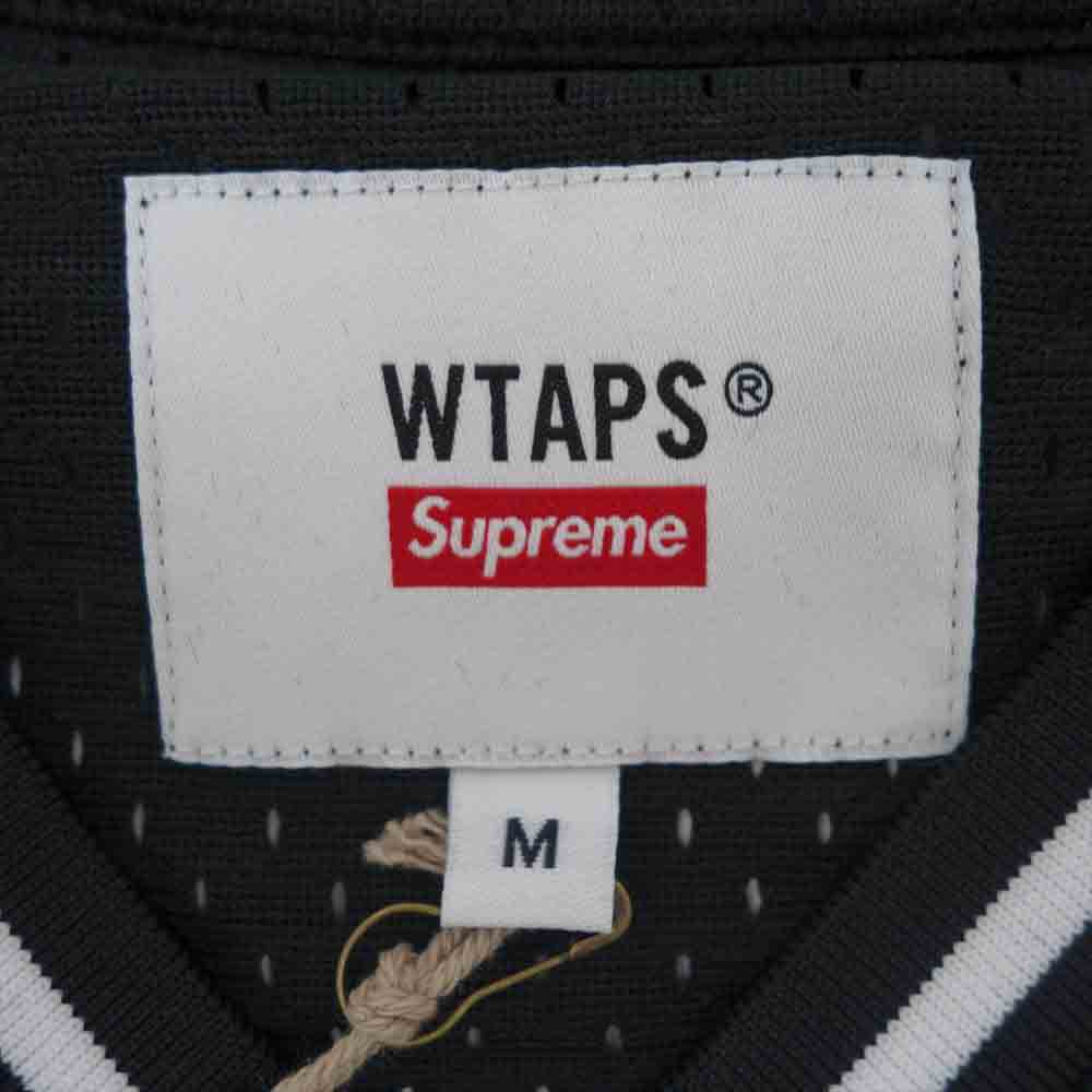 Supreme シュプリーム 21AW WTAPS Mitchell & Ness Hockey Jersey ダブルタップス ミッチェルアンドネス ホッケー ジャージ ブラック系 M【新古品】【未使用】【中古】