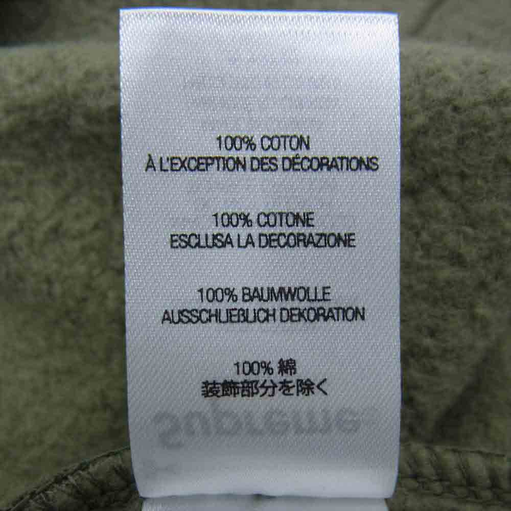 Supreme シュプリーム 21AW WTAPS Sic'em! Hooded Sweatshirt ダブルタップス ワッペン フーデッド スウェットシャツ プルオーバー パーカー カーキ系 S【新古品】【未使用】【中古】