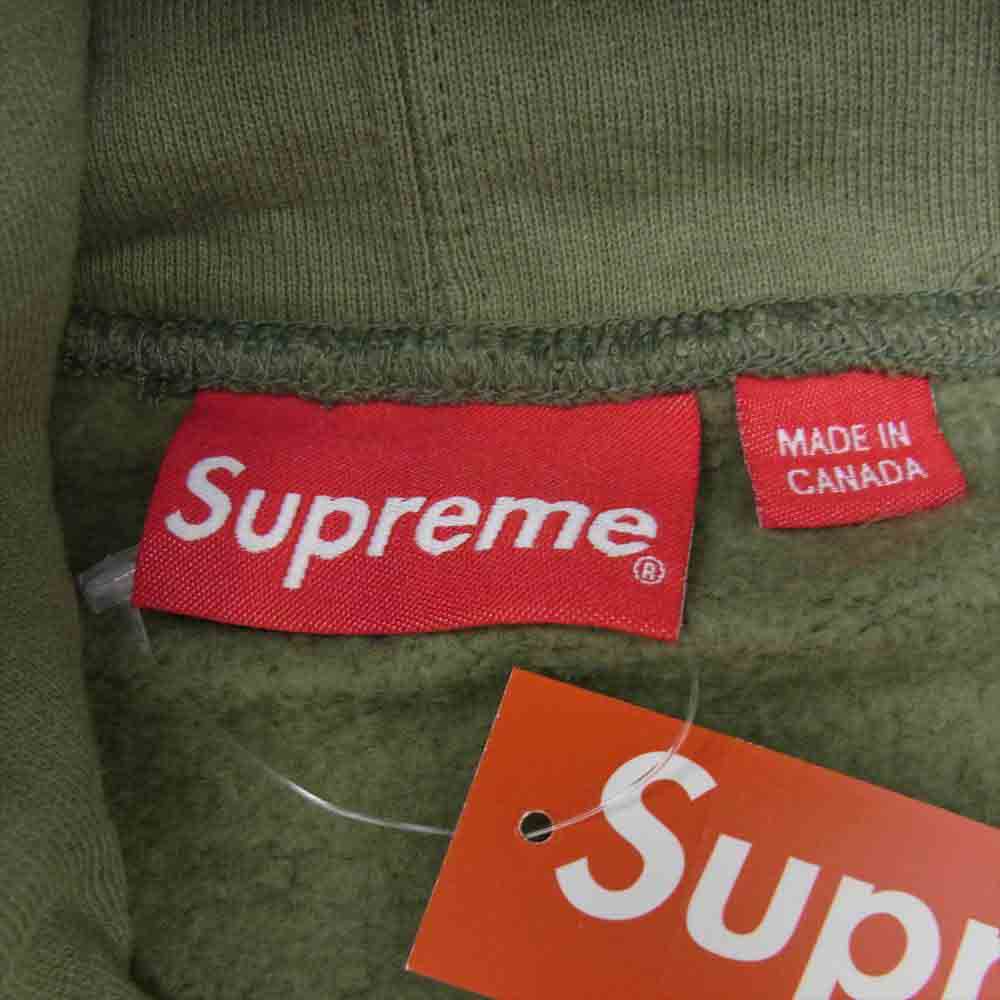 Supreme シュプリーム 21AW Snowman Hooded Sweatshirt スノーマン フーデッド スウェットシャツ プルオーバー パーカー カーキ系 M【新古品】【未使用】【中古】