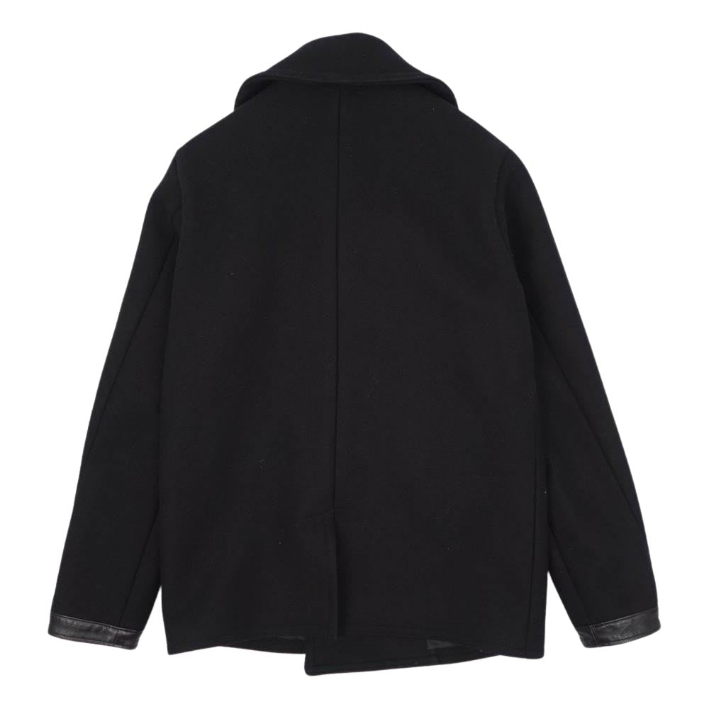 FULLCOUNT フルカウント ウール Pコート ブラック系 38【中古】