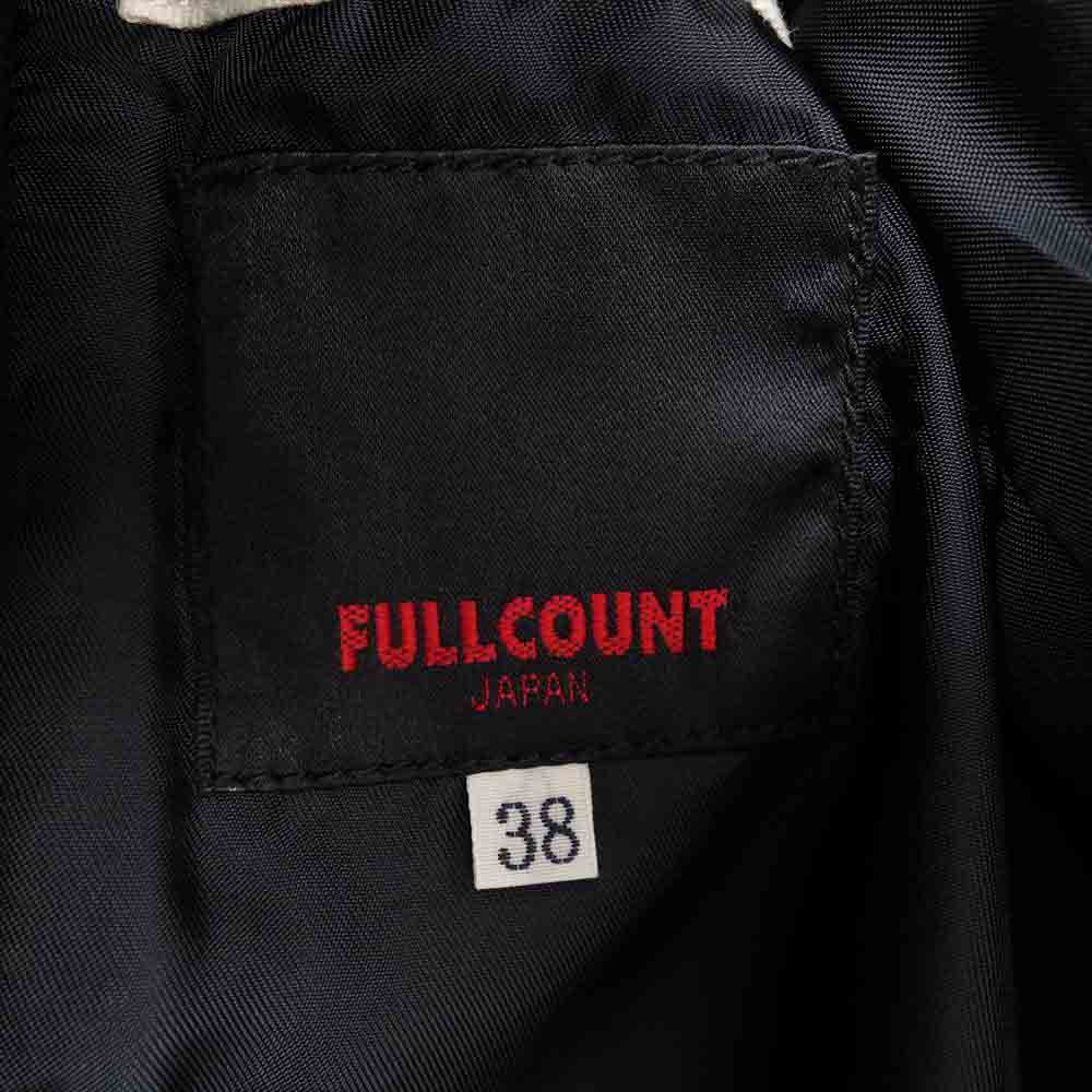 FULLCOUNT フルカウント ウール Pコート ブラック系 38【中古】