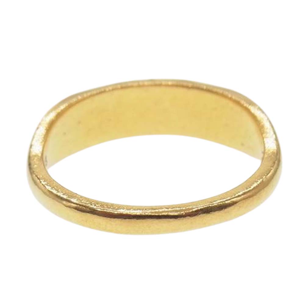 CHROME HEARTS クロムハーツ（原本無） 22K バブルガム ピラミッド CHプラス リング ゴールド系【中古】