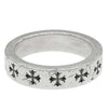 CHROME HEARTS クロムハーツ（原本無） SPACER FOREVER RING 6mm スペーサー フォーエバー リング シルバー系 22号【中古】