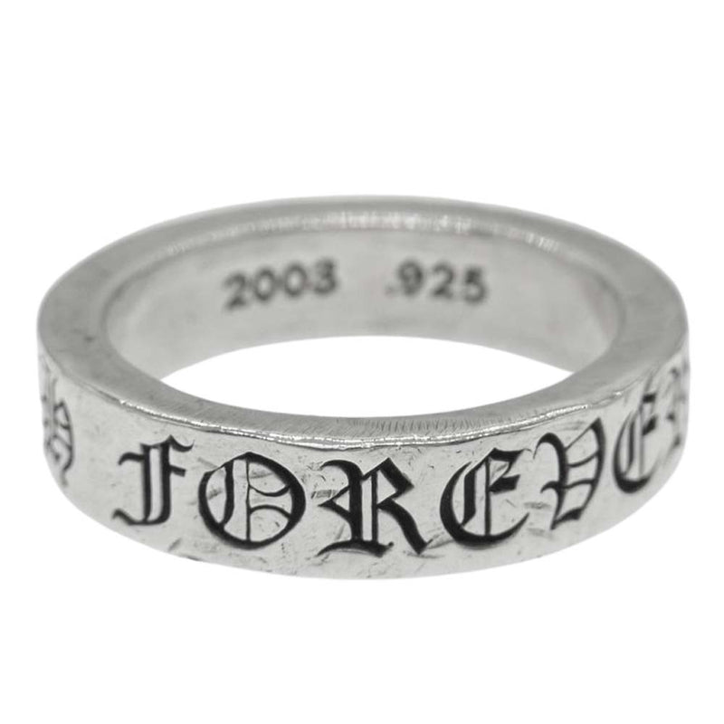 CHROME HEARTS クロムハーツ（原本無） SPACER FOREVER RING 6mm スペーサー フォーエバー リング シルバー系 22号【中古】