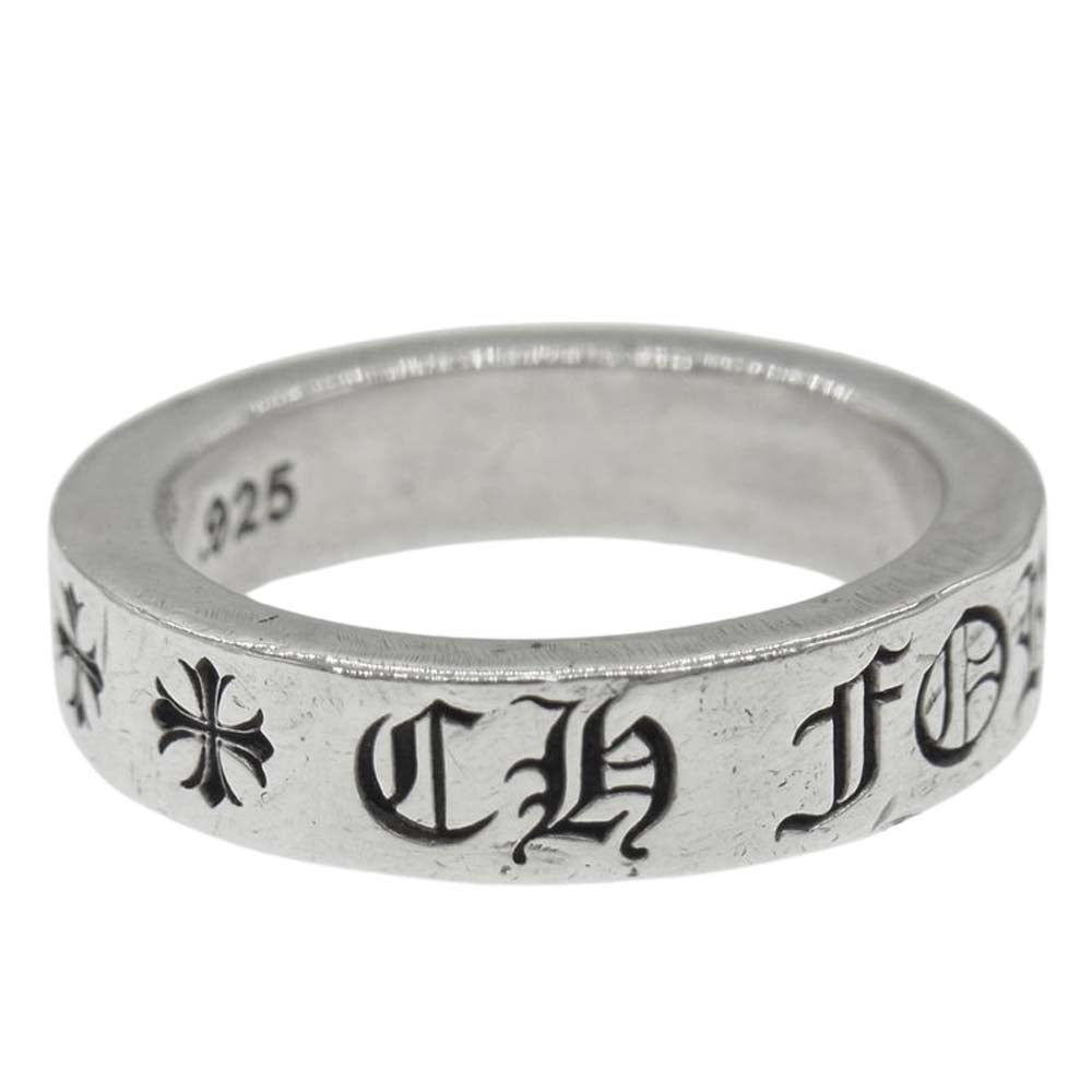 CHROME HEARTS クロムハーツ（原本無） SPACER FOREVER RING 6mm スペーサー フォーエバー リング シルバー系 22号【中古】