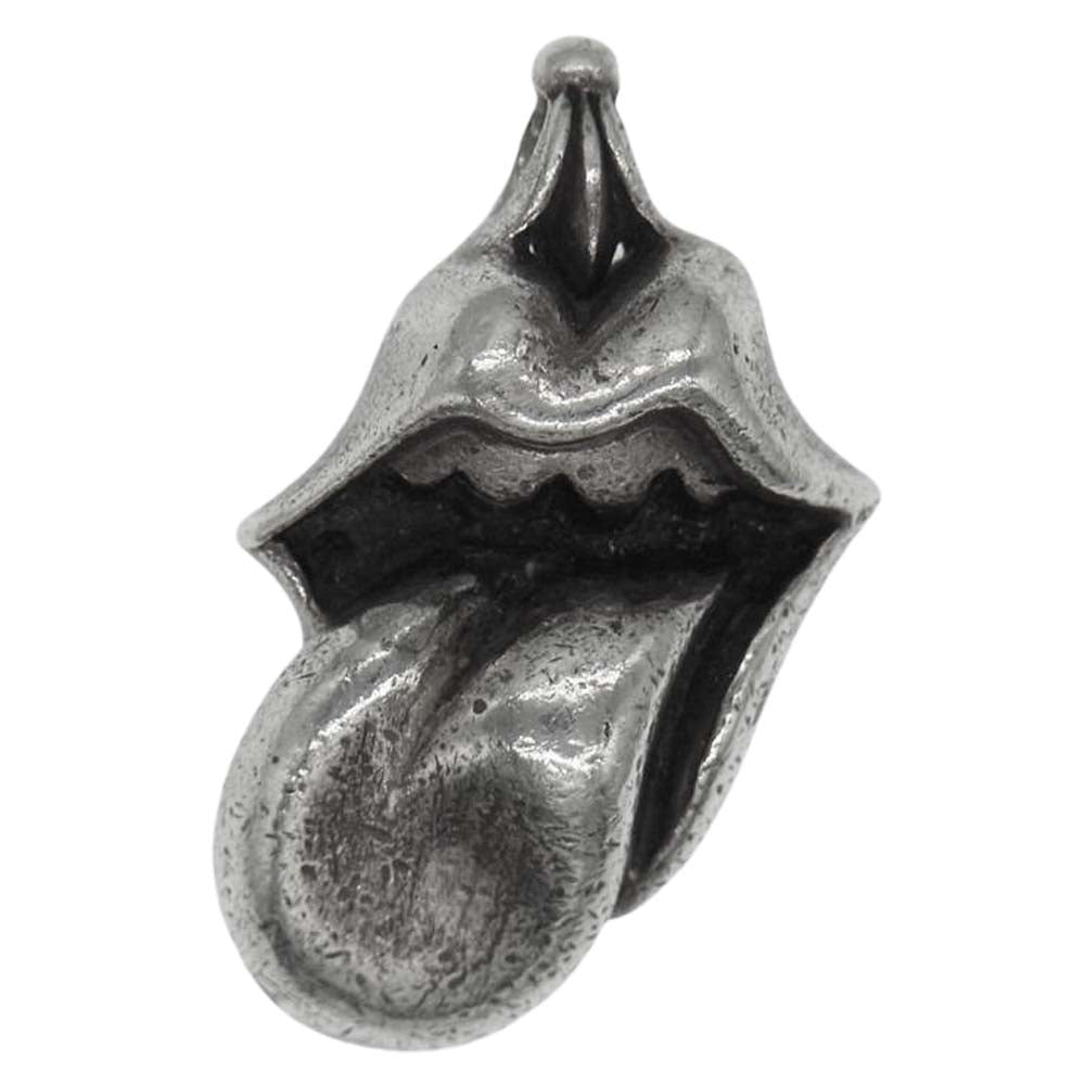 CHROME HEARTS クロムハーツ（原本無） × ローリングストーンズ リップ&タン ペンダントトップ シルバー系【中古】