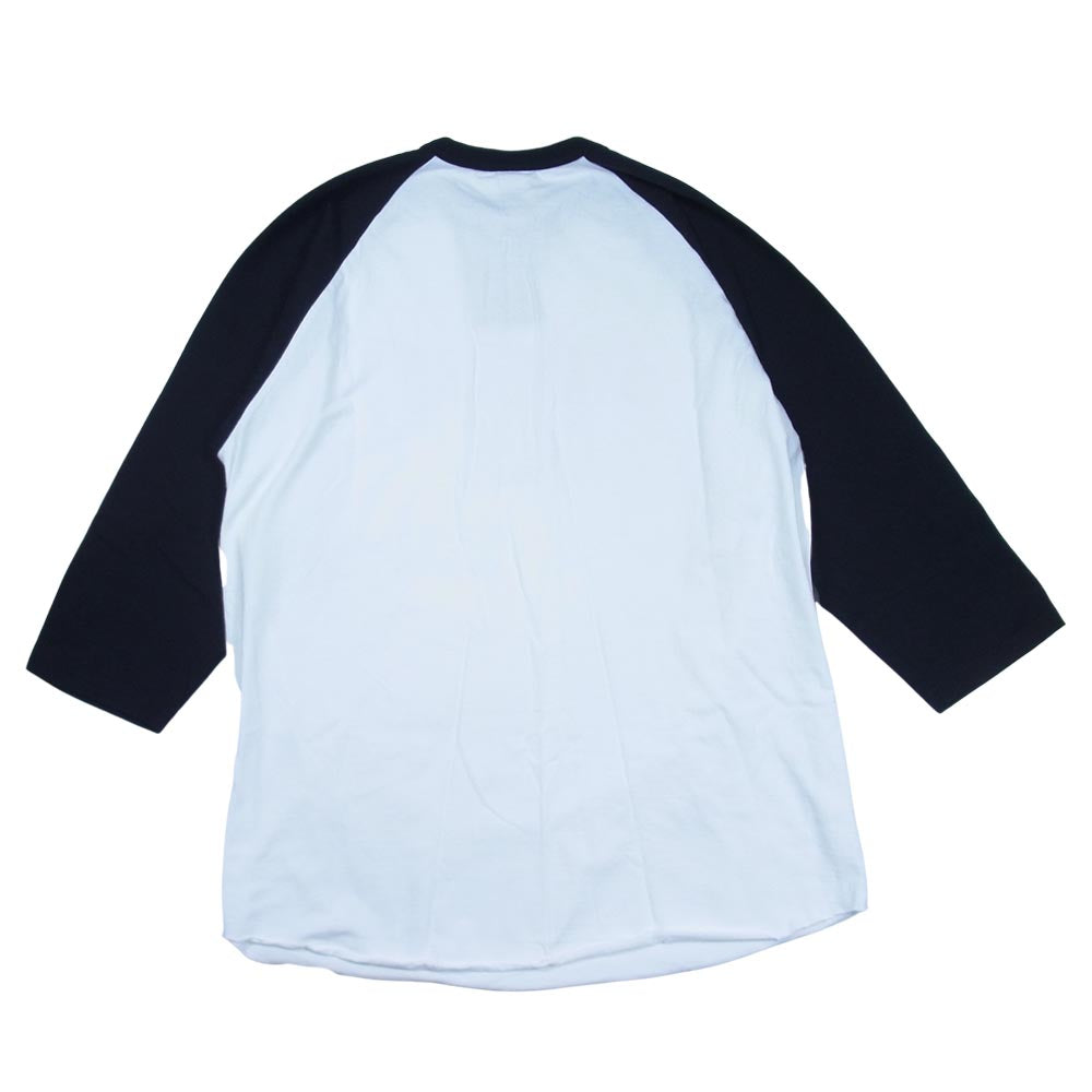 STANDARD CALIFORNIA スタンダードカリフォルニア SD HEAVYWEIGHT LOGO BBT SD LTD ヘビーウェイト ロゴ ベースボール ラグラン Tシャツ ブラック系 XL【新古品】【未使用】【中古】