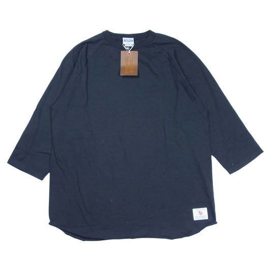 STANDARD CALIFORNIA スタンダードカリフォルニア SD HEAVYWEIGHT BASEBALL T ヘビーウェイト ベースボール ラグラン Tシャツ ブラック系 XL【新古品】【未使用】【中古】