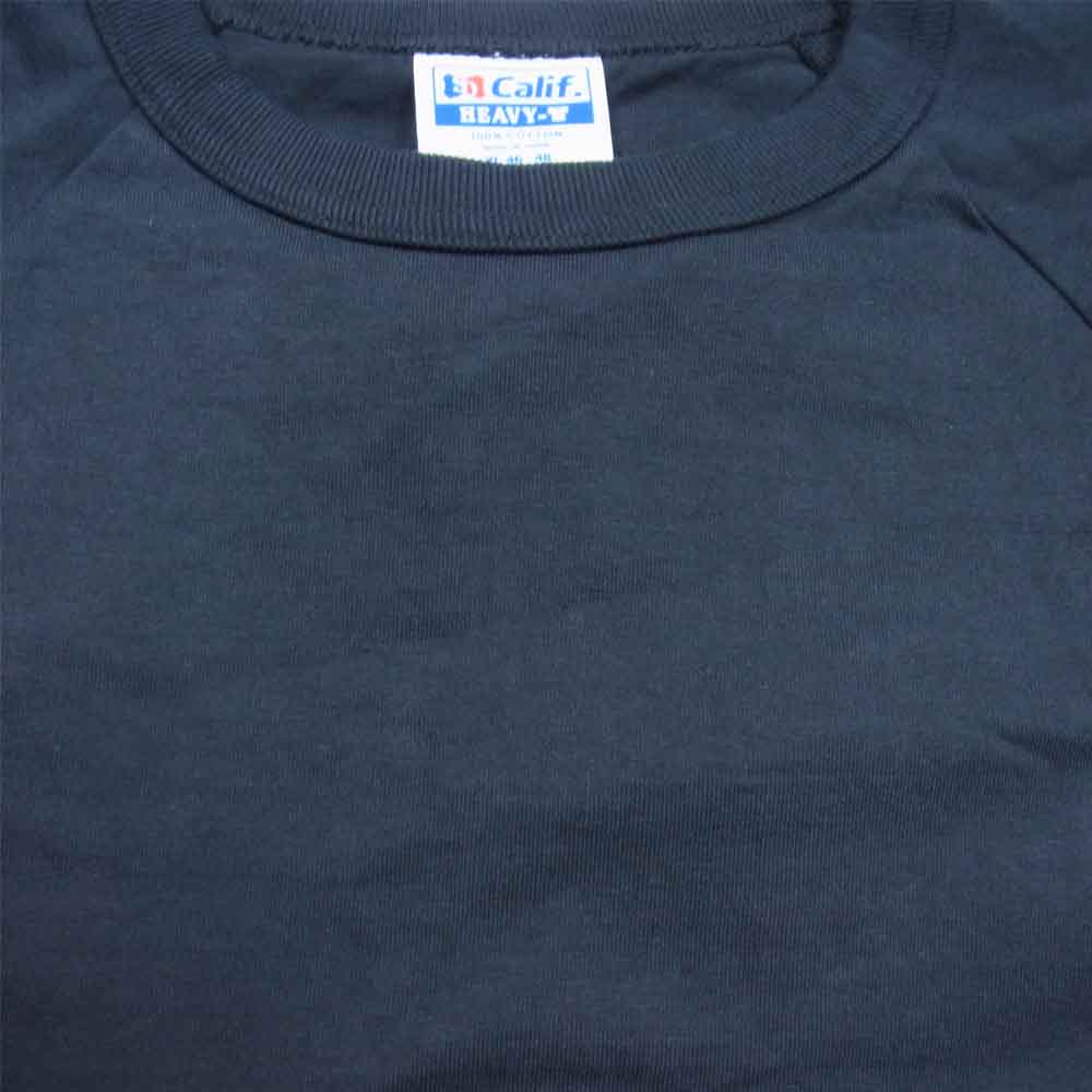 STANDARD CALIFORNIA スタンダードカリフォルニア SD HEAVYWEIGHT BASEBALL T ヘビーウェイト ベースボール ラグラン Tシャツ ブラック系 XL【新古品】【未使用】【中古】