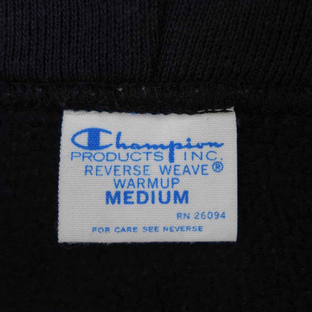 STANDARD CALIFORNIA スタンダードカリフォルニア × Champion チャンピオン リバースウィーブ スウェット ジップアップ パーカー ブラック系 M【中古】