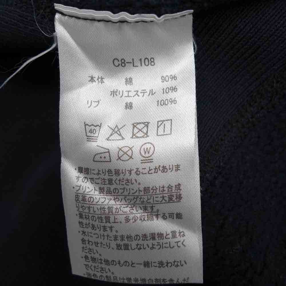 STANDARD CALIFORNIA スタンダードカリフォルニア × Champion チャンピオン リバースウィーブ スウェット ジップアップ パーカー ブラック系 M【中古】
