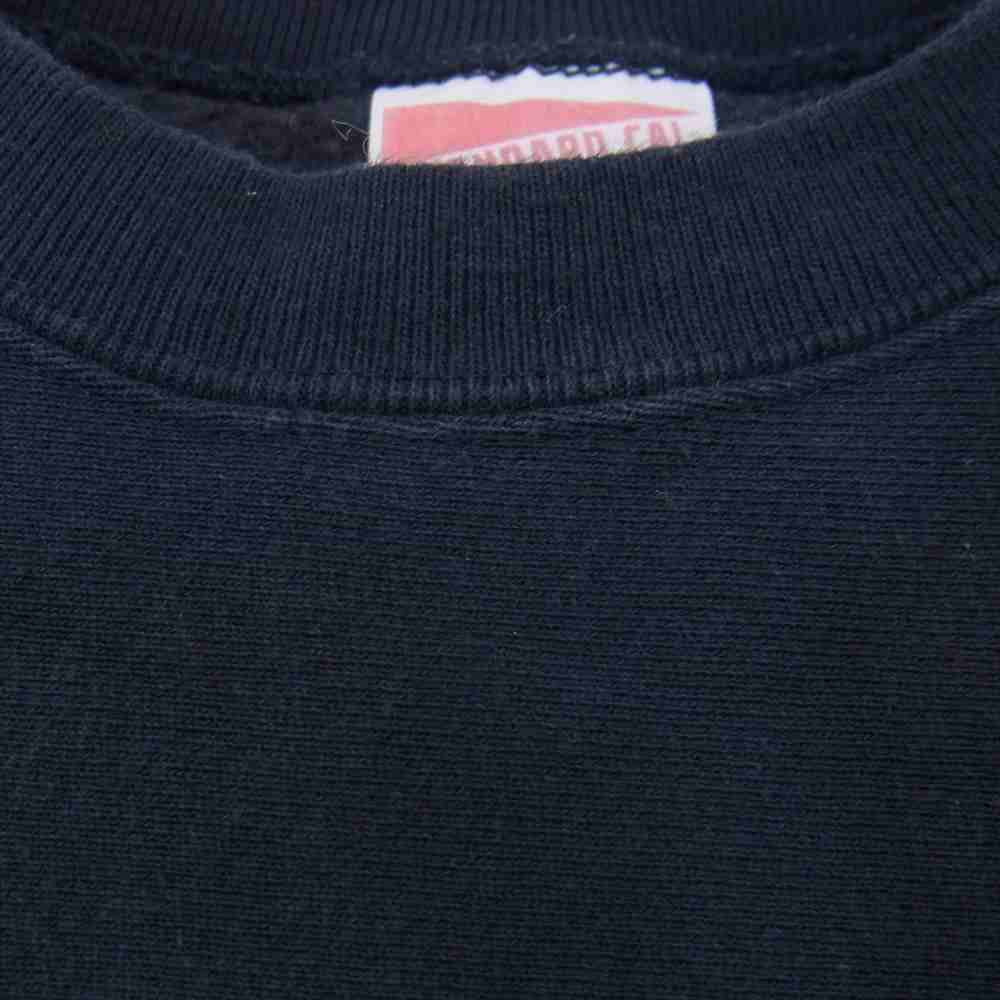 STANDARD CALIFORNIA スタンダードカリフォルニア SD R.W. LOGO SWEAT ロゴ プリント スウェット ネイビー系 L【中古】