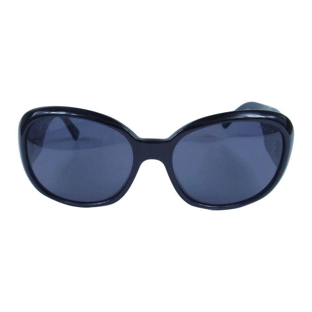 CHANEL シャネル 5113 カメリア サングラス イタリア製 ブラック系 56□16 130【中古】