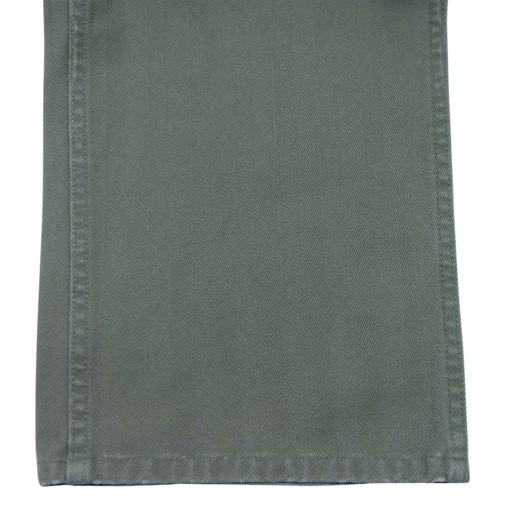 VISVIM ビズビム 18AW 0118205008010 DRILL MIL PANTS HERRINGBONE ヘリンボーン ドリル ミル パンツ グリーン系 S【中古】