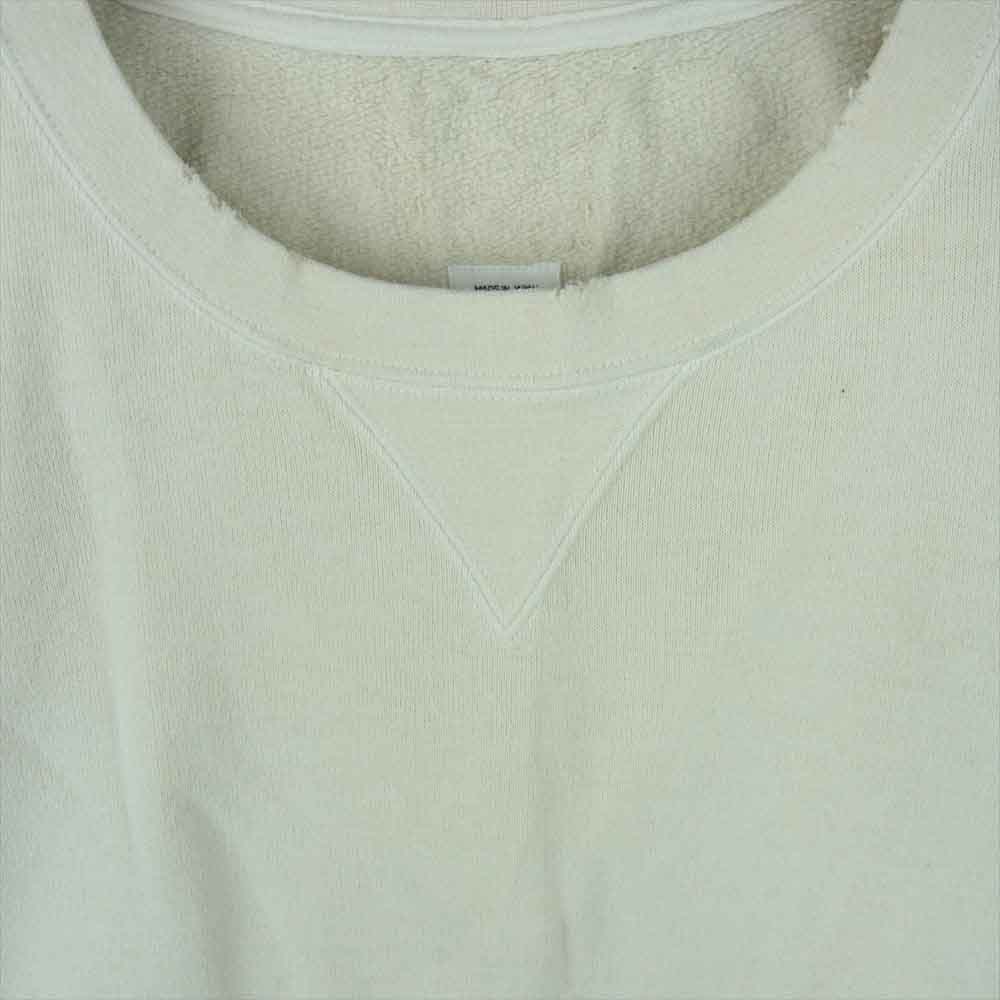 VISVIM ビズビム 20SS 0120105010015 JUMBO SWEAT L/S UNEVEN DYE ジャンボ スウェット クルーネック ライトベージュ系 2【中古】
