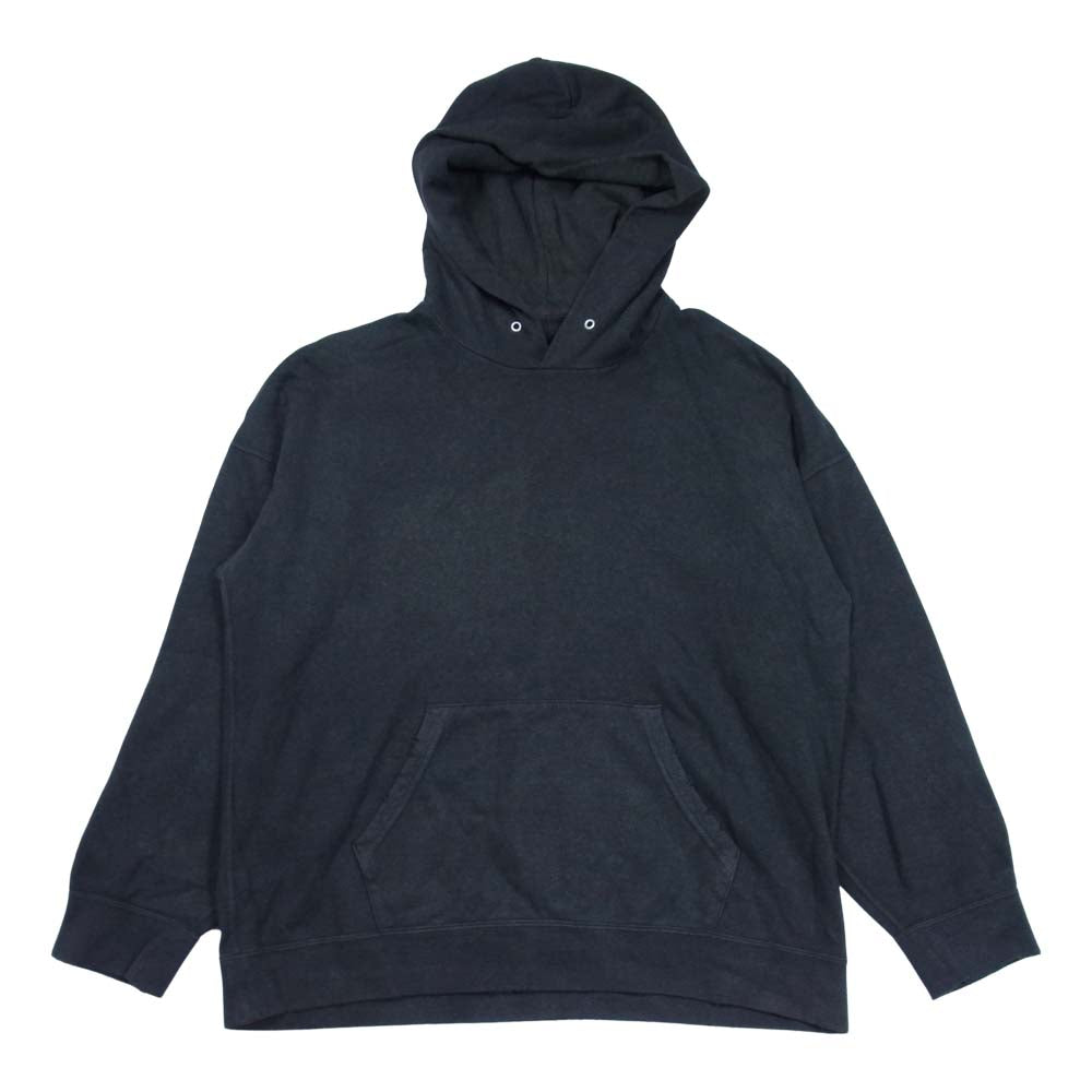 VISVIM ビズビム 21SS 0121105010014 JUMBO HOODIE P.O. UNEVEN DYE ジャンボ フーディー プルオーバー パーカー ブラック系 2【中古】