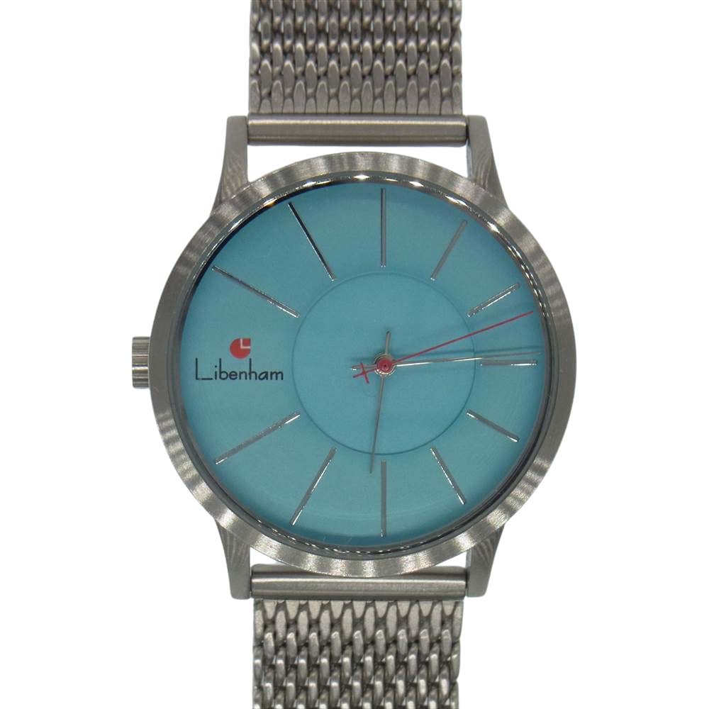 リベンハム ラントシャフト LH90036-08 オートマチック 腕時計 ウォッチ シルバー系 文字盤：ライトブルー系 記載無し【中古】